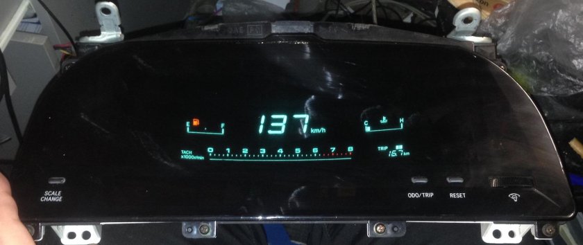Электронная приборная панель Toyota Mark 2