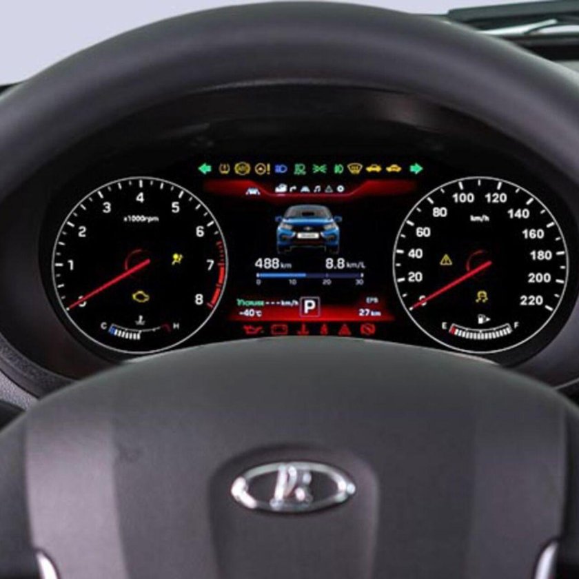 Панель приборов Лада Гранта 2021