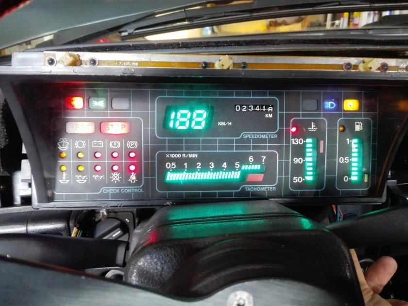Электронная приборная панель ВАЗ 2108