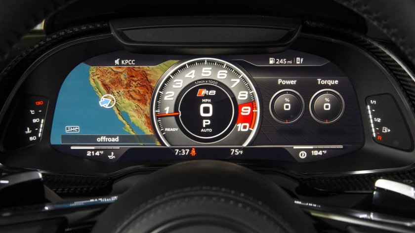 Ауди приборная панель 2021