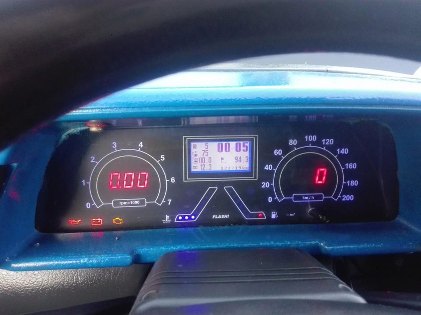 Электронная приборная панель ваз 2114
