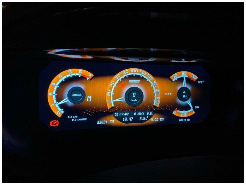 Электронная приборная панель Лада Веста