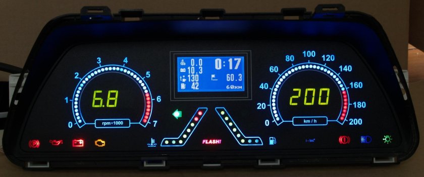 Электронная панель приборов на ВАЗ 2115