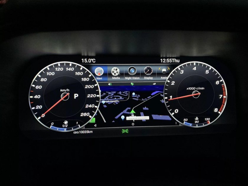 Электронная приборная панель Прадо 120