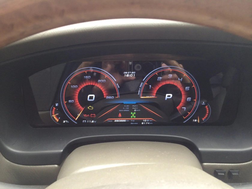 Цифровая приборная панель Инфинити qx80