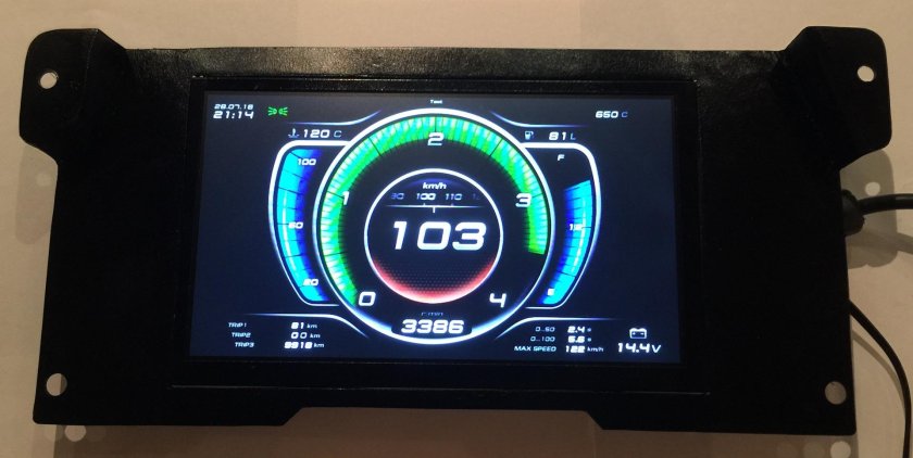 Электронная приборная панель