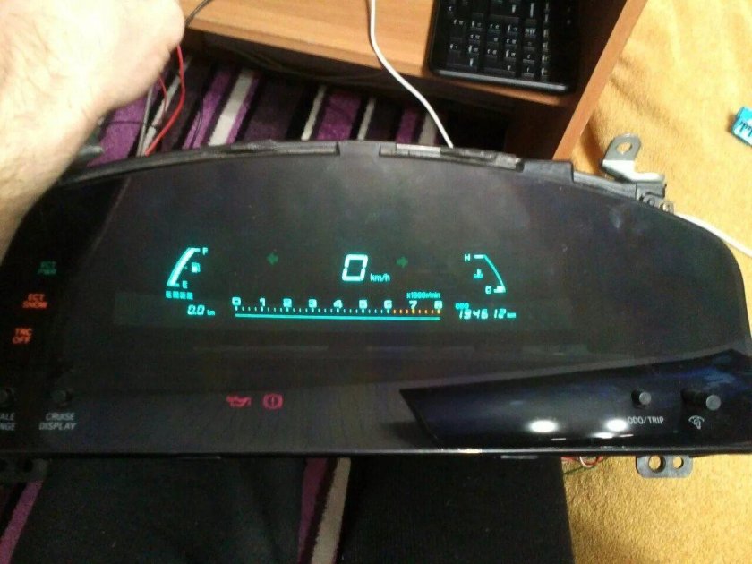 Цифровой спидометр Тойота Марк 2