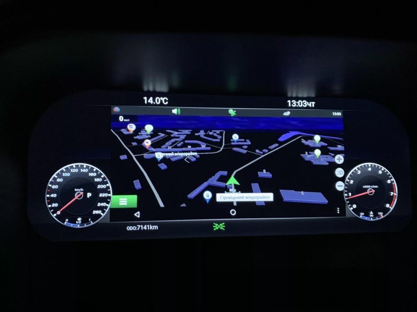 Электронная приборная панель для Прадо 150