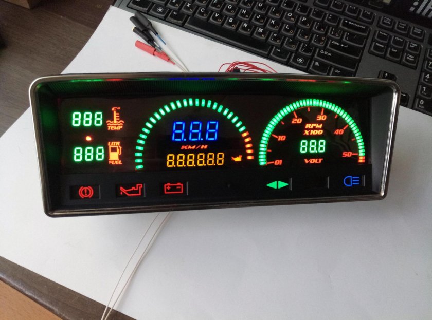 Электронная приборная панель ВАЗ 2101