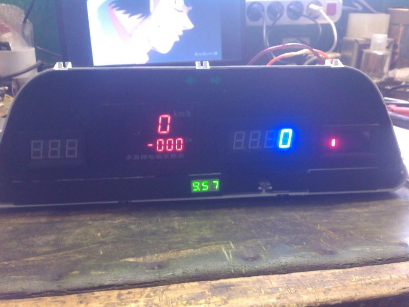 Электронная приборная панель ваз 2101