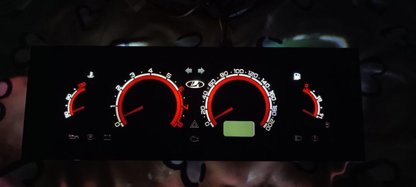 Панель приборов ап ваз 2114