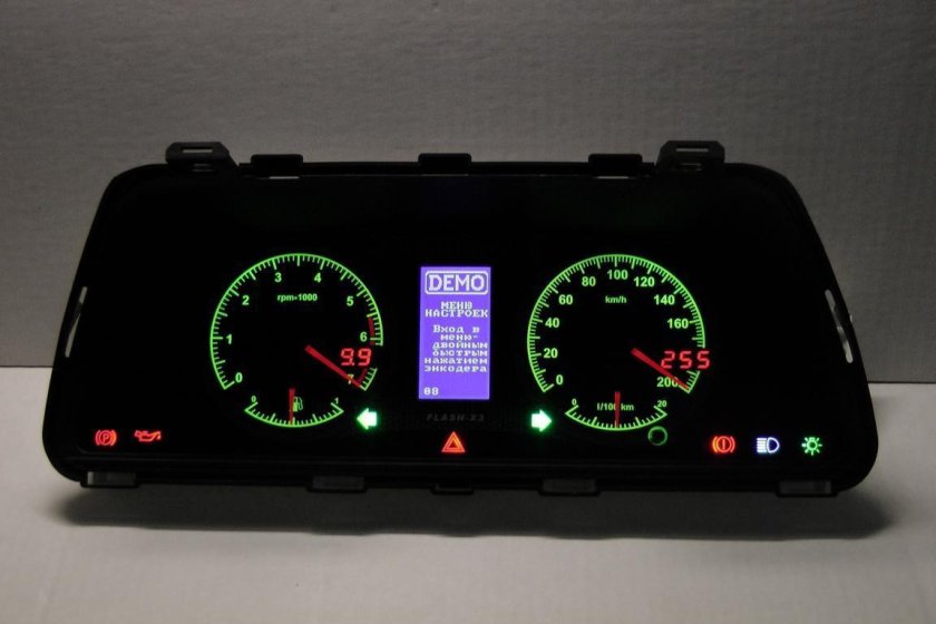 Панель приборов ВАЗ 2114 Flash x3
