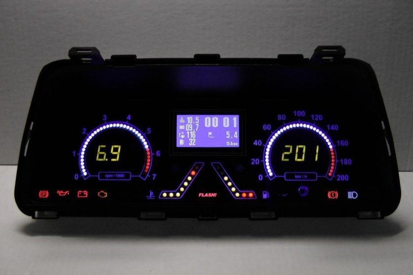 Электронная приборная панель ВАЗ 2114