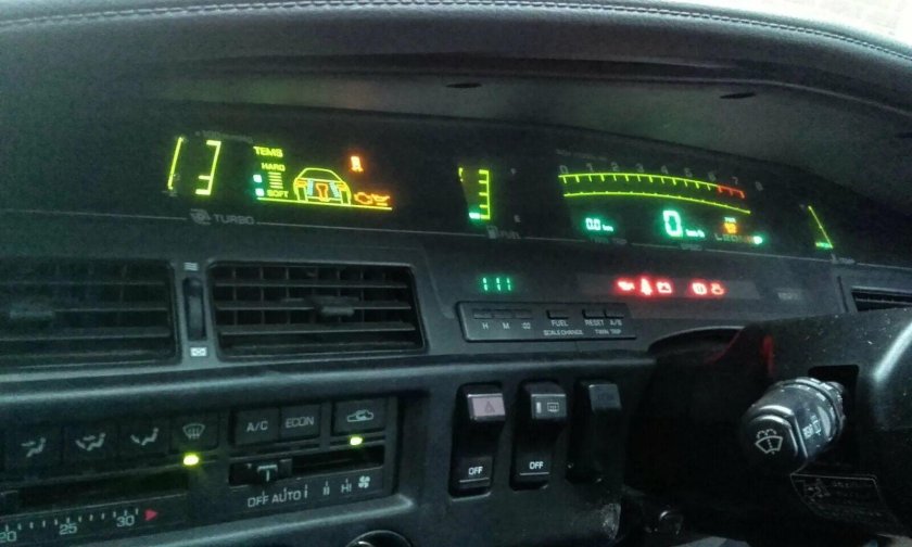 Supra a70 приборная панель