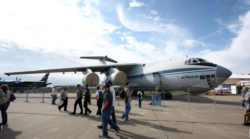 Ил 76 МД грузовой отсек