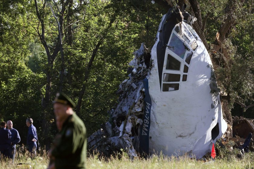 Крушение ил 76 под Рязанью