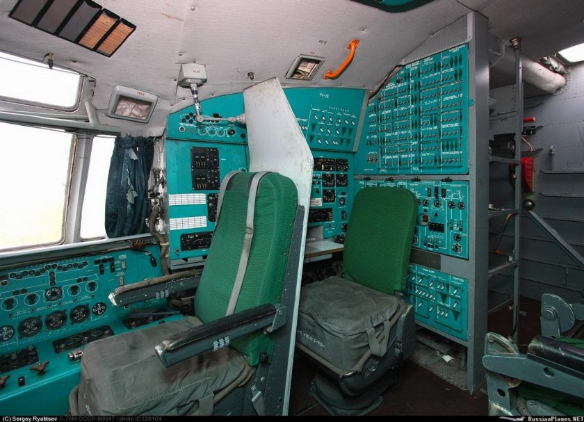 Ил 76 МД кабина