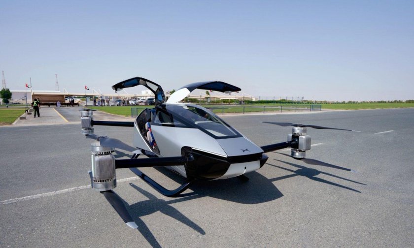 Дубай аэротакси беспилотное Xpeng
