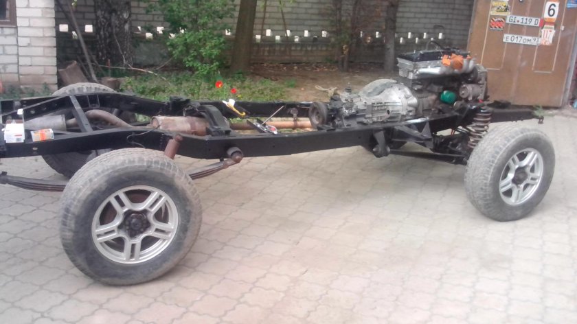 Рама УАЗ Патриот