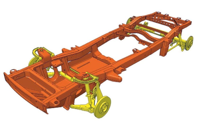 УАЗ Патриот 2021 рама