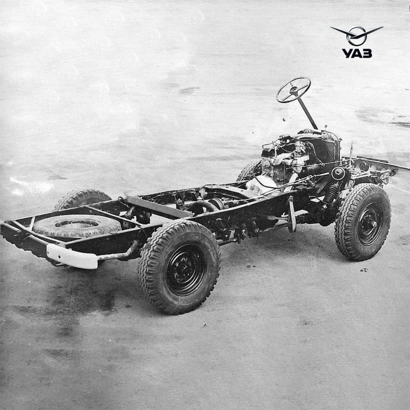 Шасси УАЗ 452