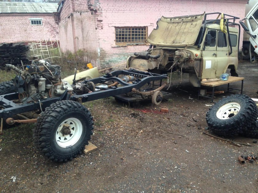 Рама УАЗ 469