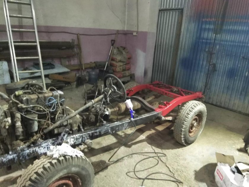 Шасси УАЗ 469