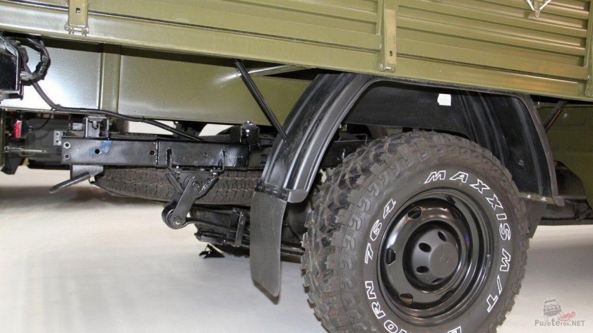 УАЗ профи полуторка задняя подвеска