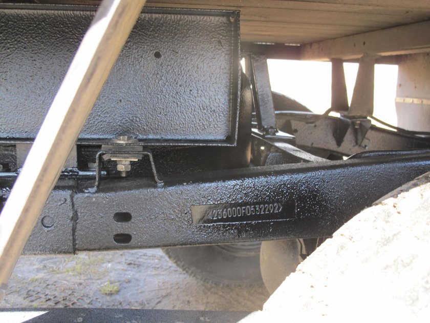 УАЗ 452 номера кузова рамы