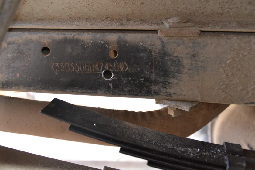 Номер шасси УАЗ 469