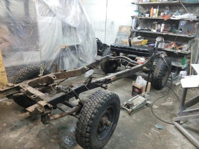 Рама УАЗ 469