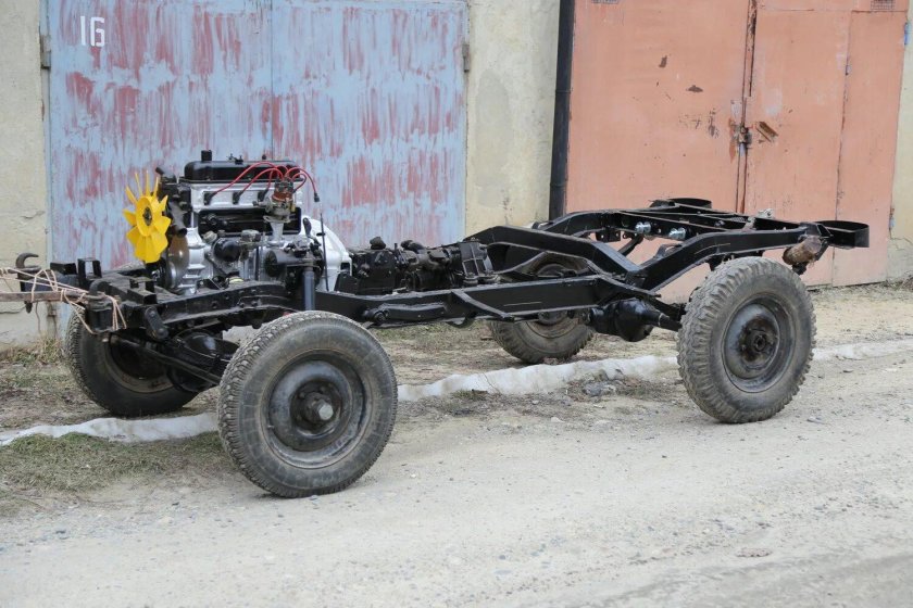 Рама ГАЗ 69