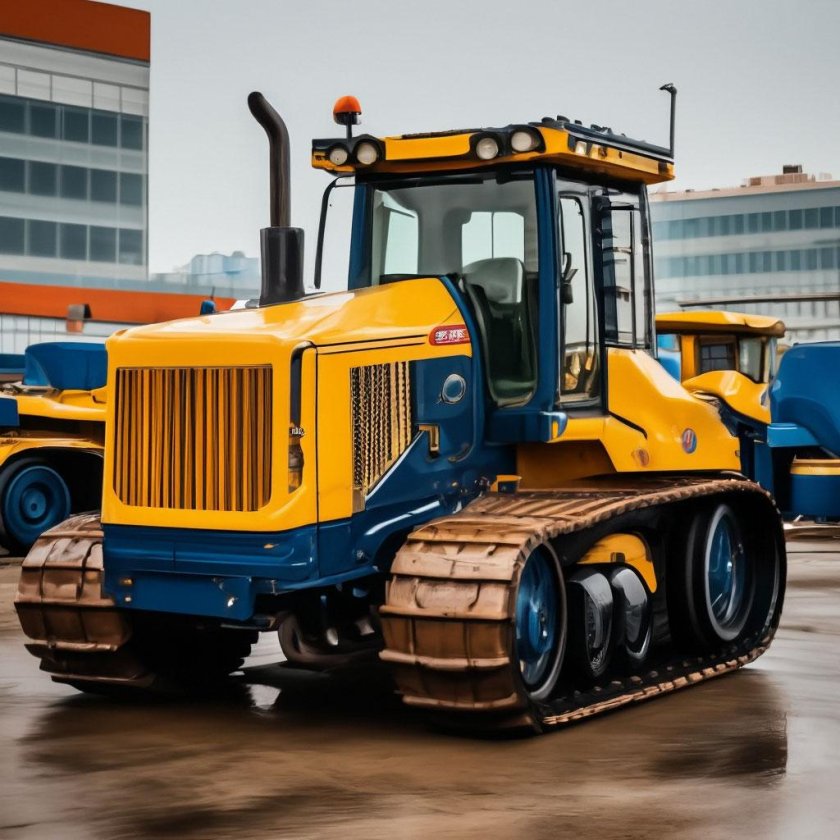 Гусеничный трактор агромаш-руслан