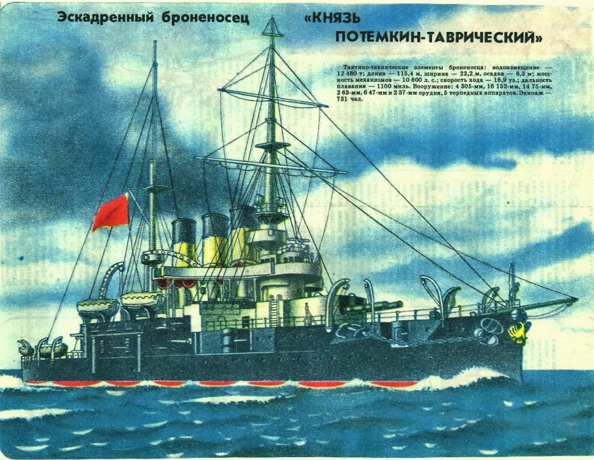 Эскадренный броненосец князь Потемкин-Таврический