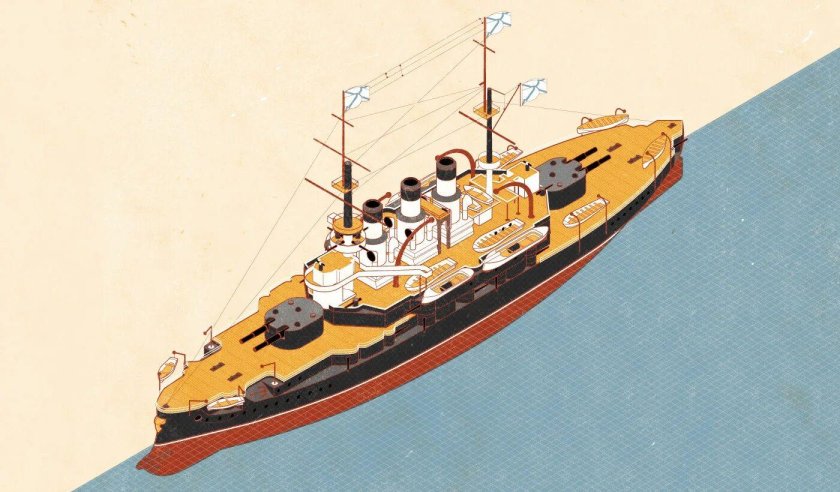 Эскадренный броненосец князь Потемкин-Таврический