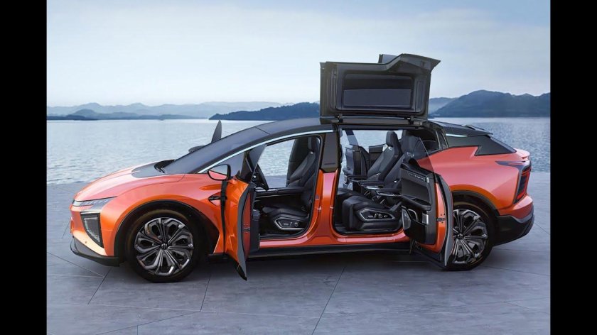 Китайский электрокар hiphi