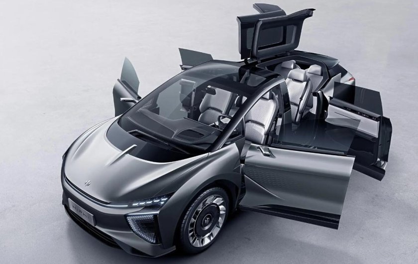 Электрокар hiphi x 2023