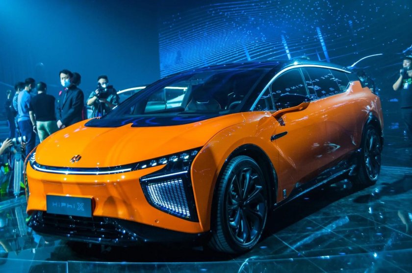Hiphi x электромобиль