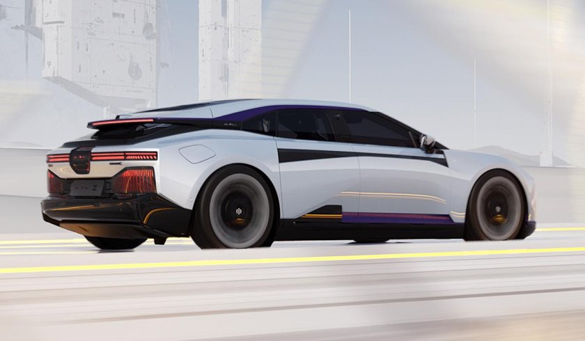 Китайский электромобиль hiphi