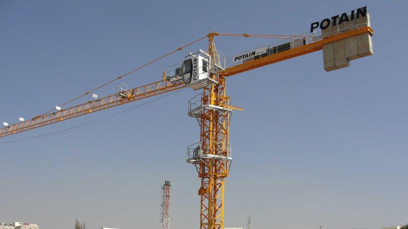 Башенный кран potain