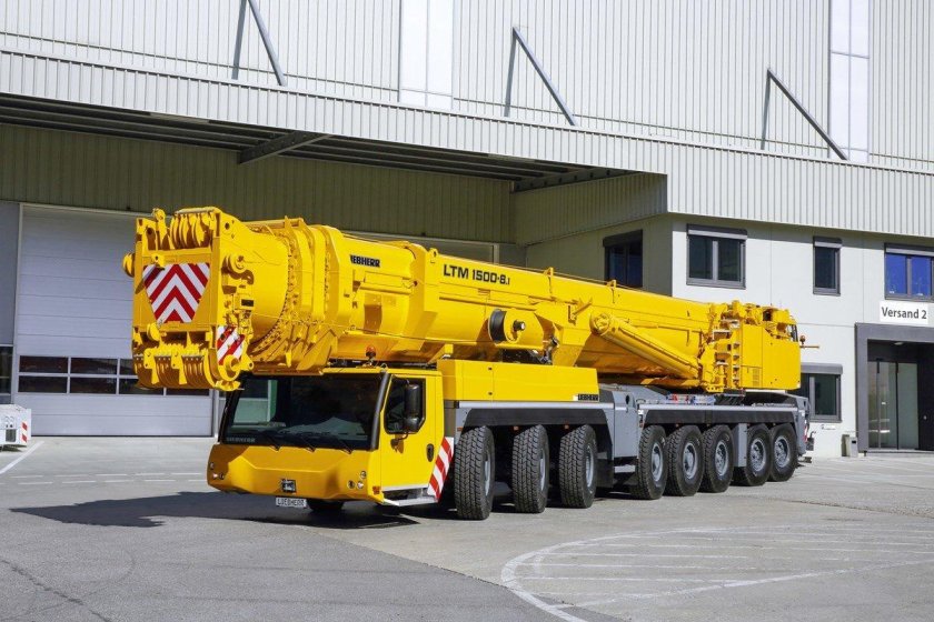 Liebherr кран LTM 1500-8.1