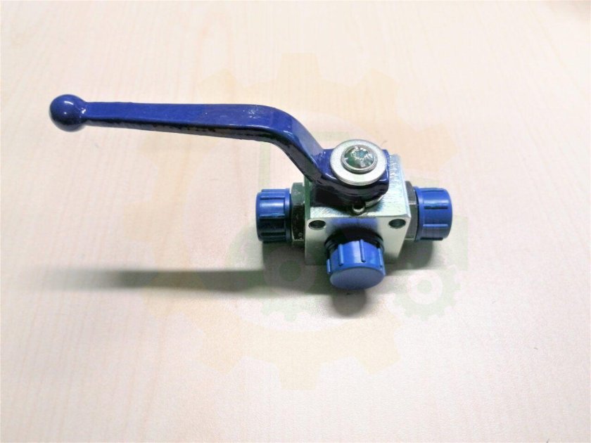 Кран гидравлический 3-х ходовой ( 20х1,5) Агроимпульс