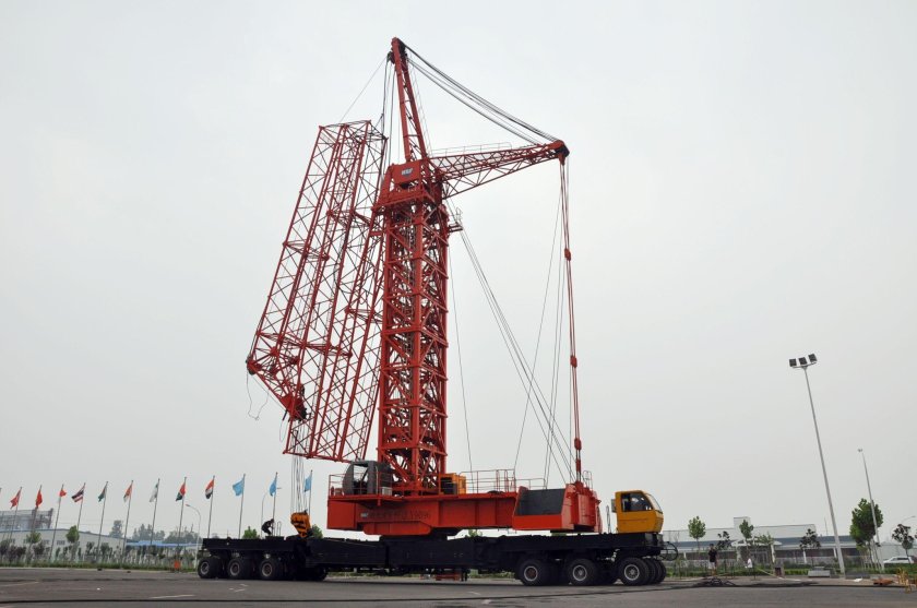 Пневмоколесный кран к-631