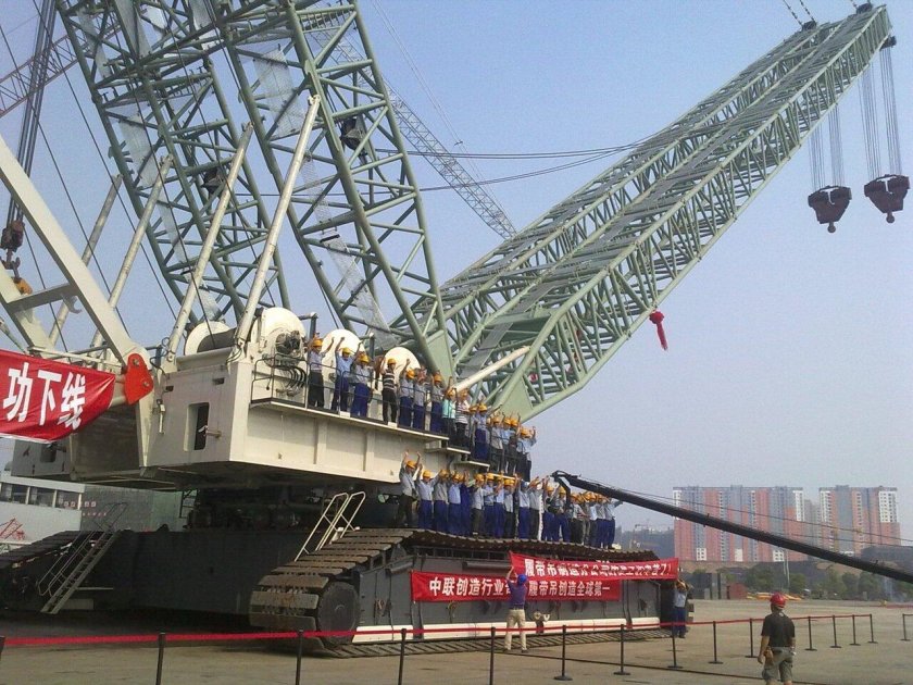 Гусеничный кран Zoomlion, zcc2600