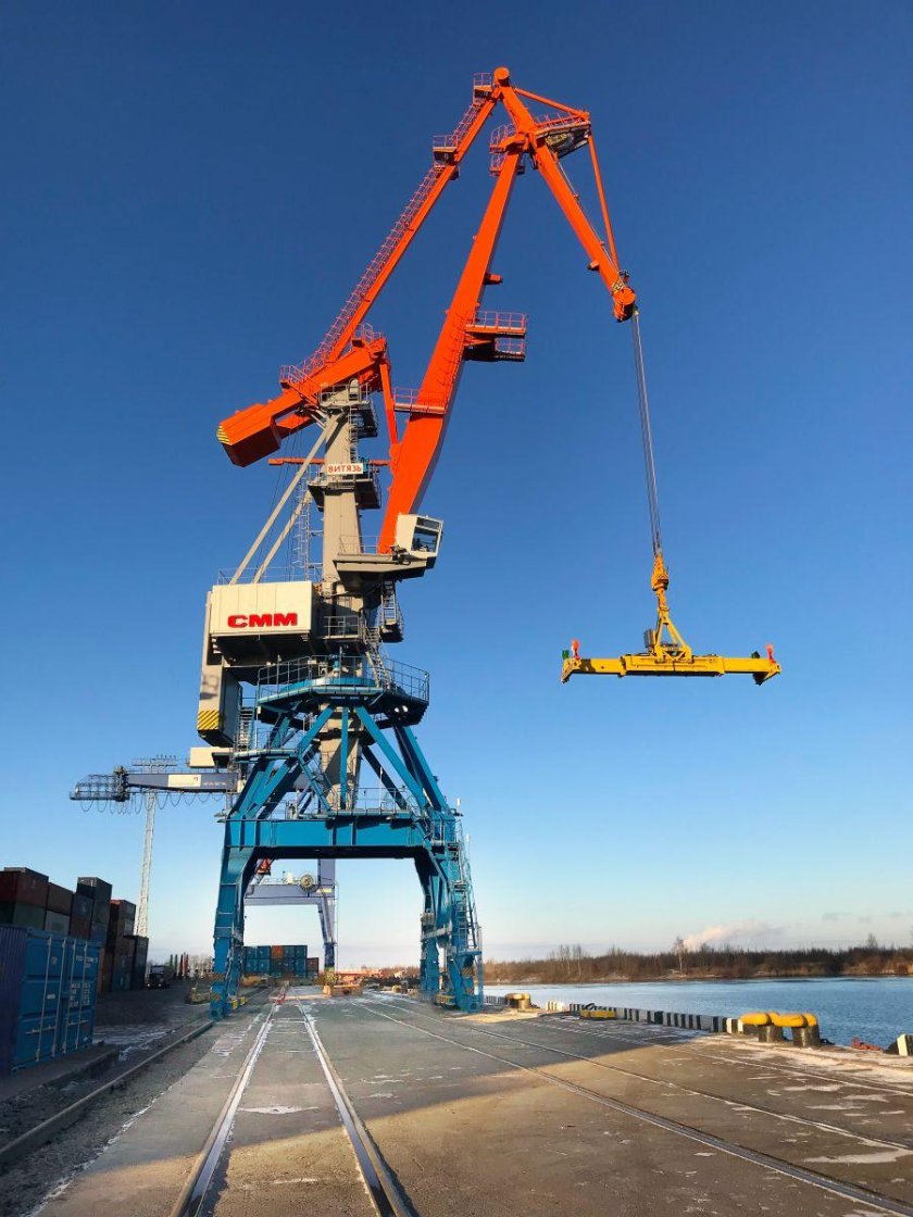 Портальный кран ЗАО СММ