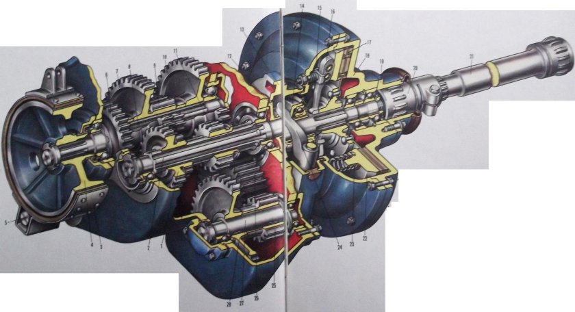 КПП комбайна Нива СК-5