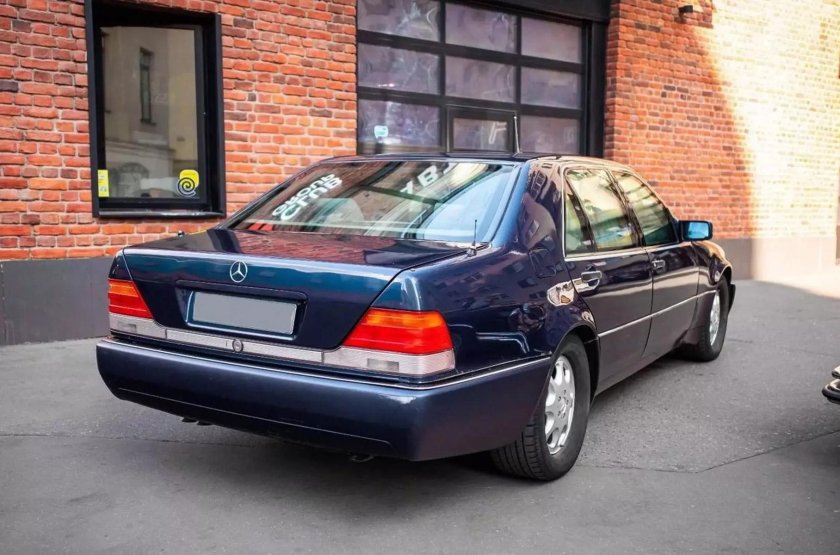 Mercedes w140 гараж особого назначения