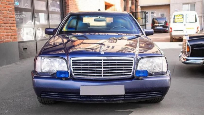 Mercedes w140 гараж особого назначения
