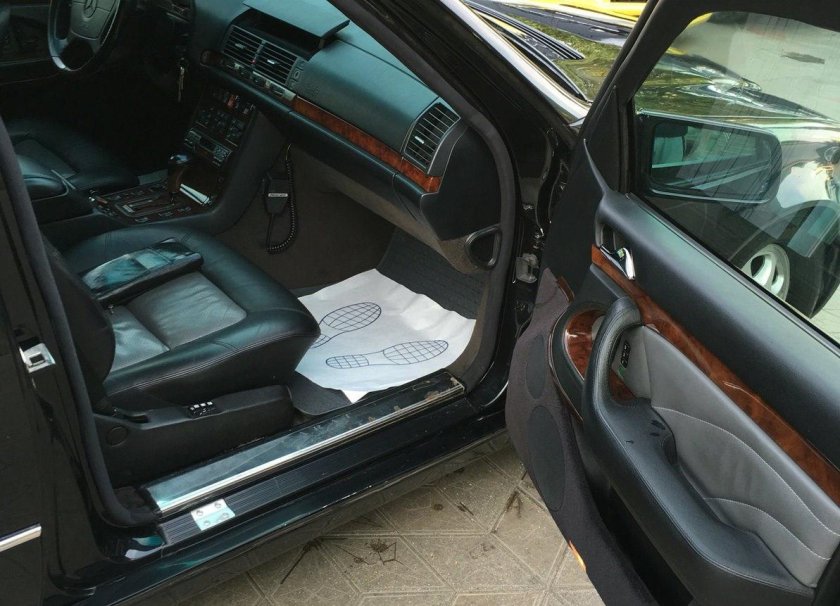 Мерседес w140 s600 бронированный