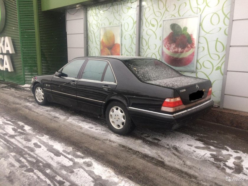 Mercedes w140 s600
